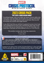 Lade das Bild in den Galerie-Viewer, Marvel: Crisis Protocol – 2023 Crisis Pack (Krisen-Kartenpack 2023 “Uns steht eine Krise bevor!“)
