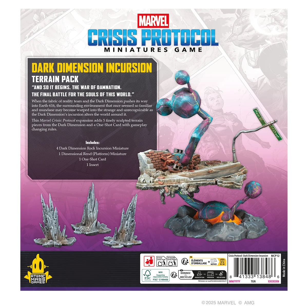 Preorder - Marvel: Crisis Protocol – Dark Dimension Incursion Terrain Pack (Online Only)