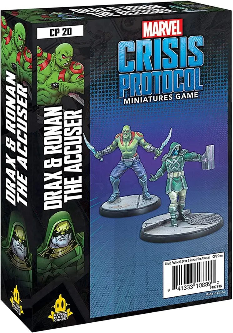 Marvel Crisis Protocol: Drax and Ronan The Accuser (Englisch)