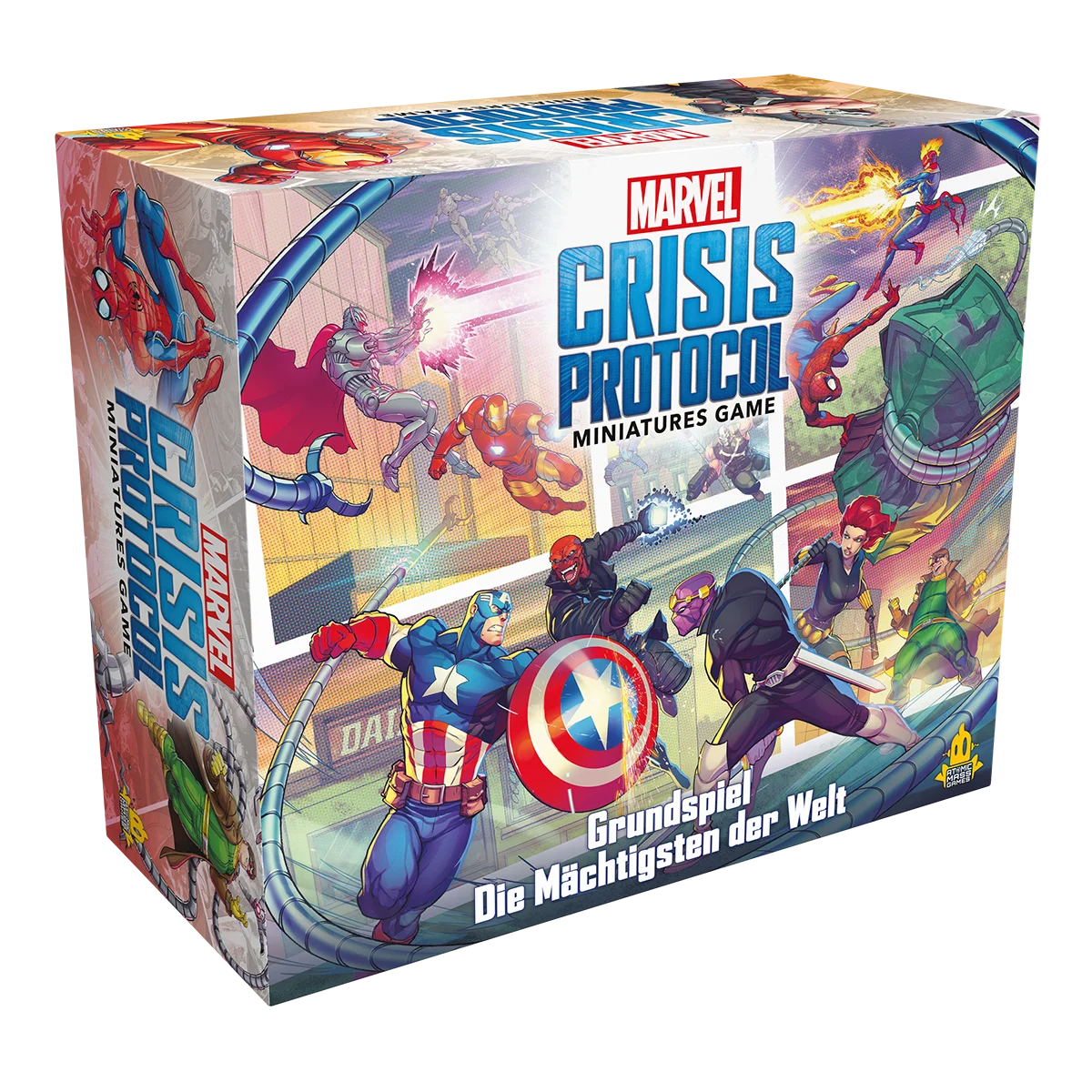 Marvel: Crisis Protocol Grundspiel – Die Mächtigsten der Welt