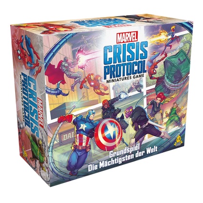 Marvel: Crisis Protocol Grundspiel – Die Mächtigsten der Welt