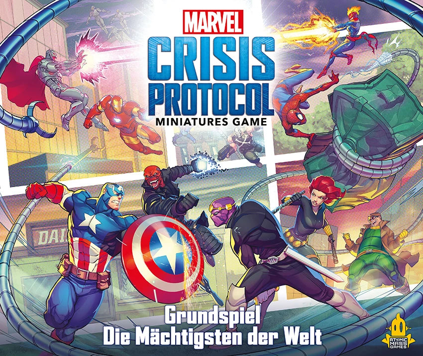 Marvel: Crisis Protocol Grundspiel – Die Mächtigsten der Welt