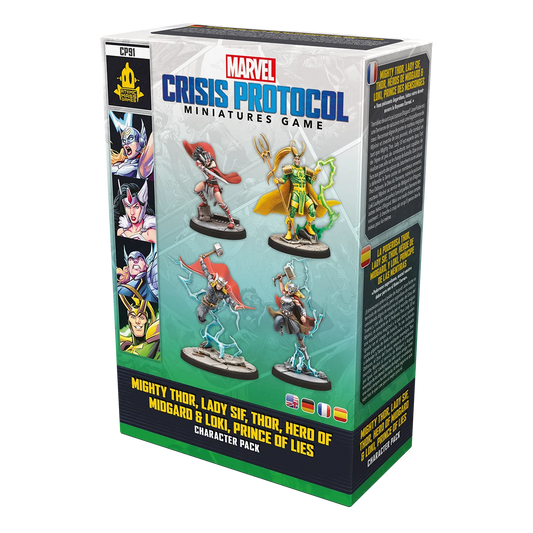 Preorder - Marvel: Crisis Protocol – Mighty Thor, Lady Sif, Thor, Hero of Midgard & Loki, Prince of Lies