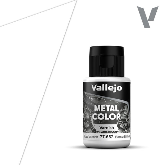 Vallejo Metal Color Gloss Metal Varnish 60 ml