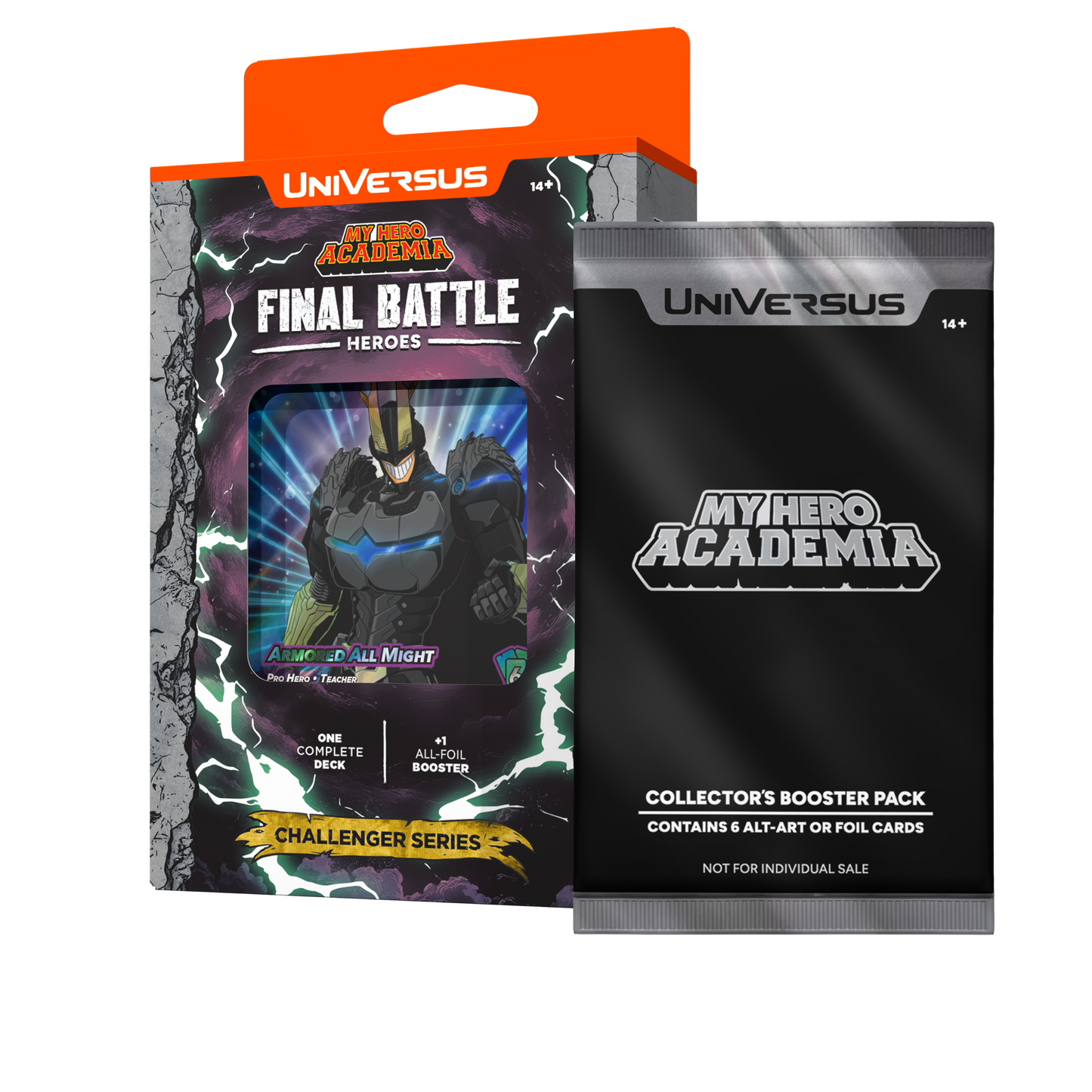 Preorder - Universus TCG - My Hero Academia: Final Battle Challenger Series - 1 Deck (Heroes oder Villains)