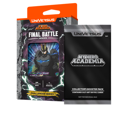 Preorder - Universus TCG - My Hero Academia: Final Battle Challenger Series - 1 Deck (Heroes oder Villains)