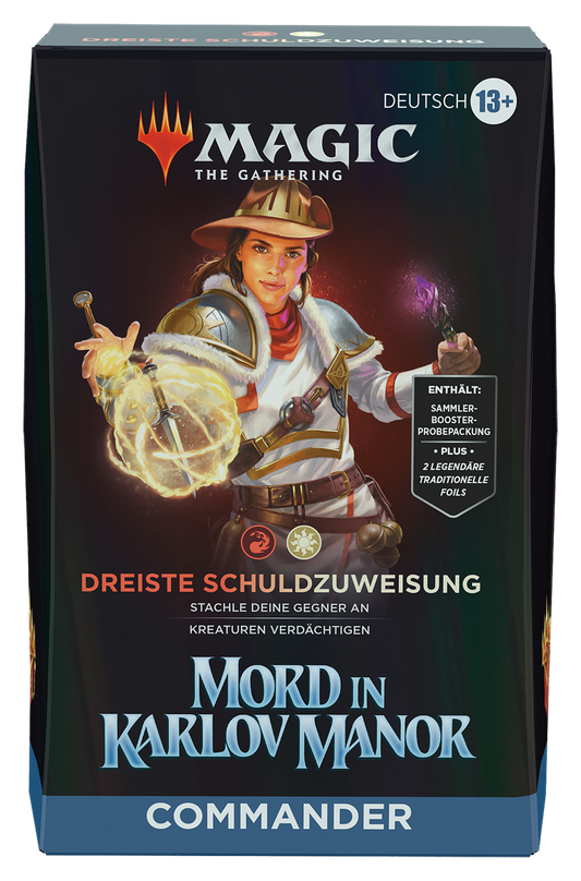 Magic the Gathering Mord in Karlov Manor Commander-Deck deutsch