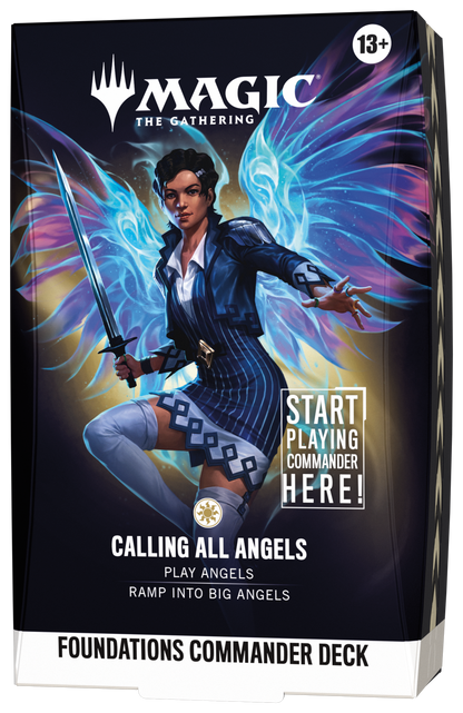 Preorder - Magic TCG - Foundations Starter Commander Deck Display (5 Decks) - EN