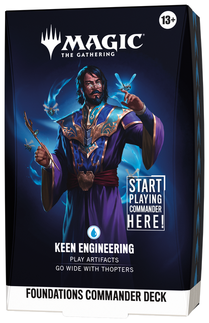 Preorder - Magic TCG - Foundations Starter Commander Deck Display (5 Decks) - EN
