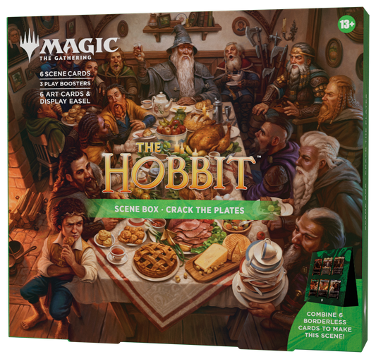 Preorder - Magic TCG - The Hobbit Scene Box Display (4 Boxes) - EN