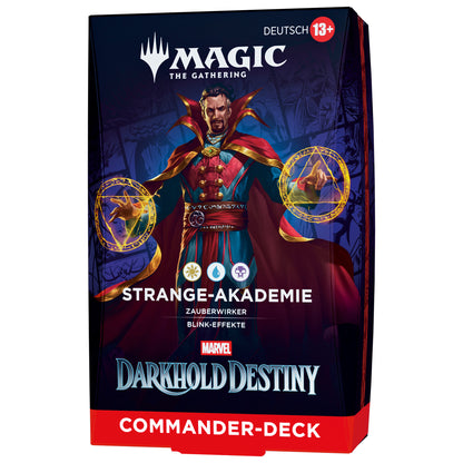 Preorder - Marvel: Darkhold Destiny Commander Deck Display (4 Decks) - DE TCG