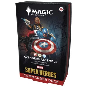 Preorder - Magic TCG  - Marvel Super Heroes Commander Deck Display - EN Avengers