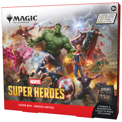 Preorder - Magic TCG  - Marvel Super Heroes Scene Box - EN