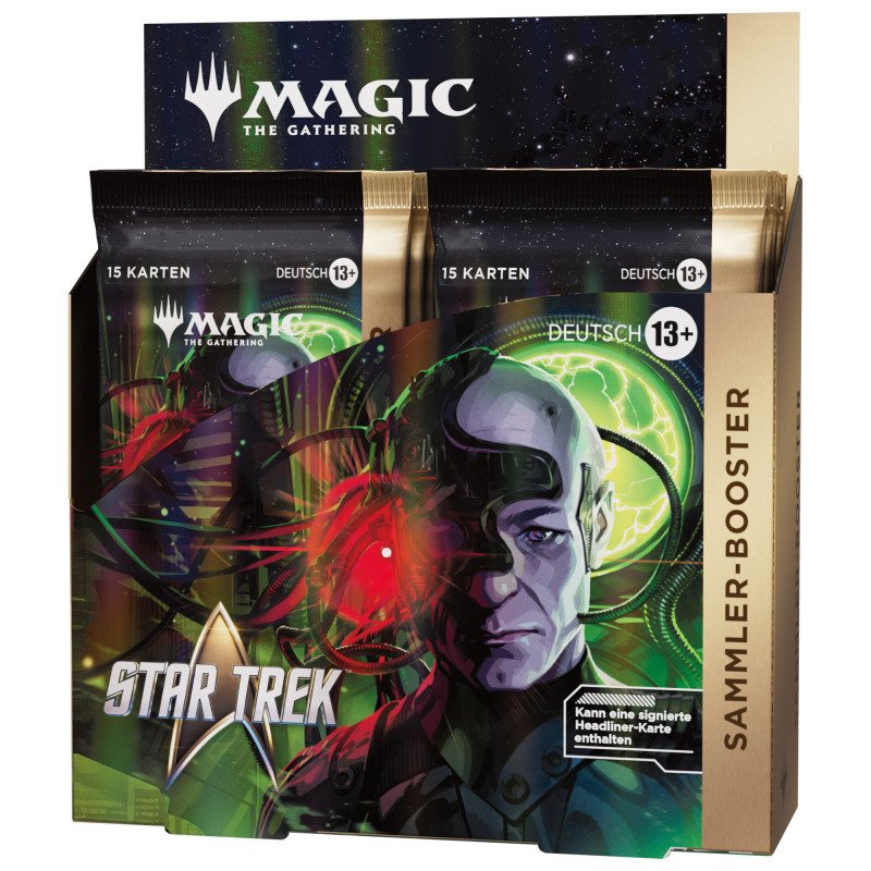 Preorder - Magic TCG Star Trek Collector Booster Display (12 Boosters) - DE