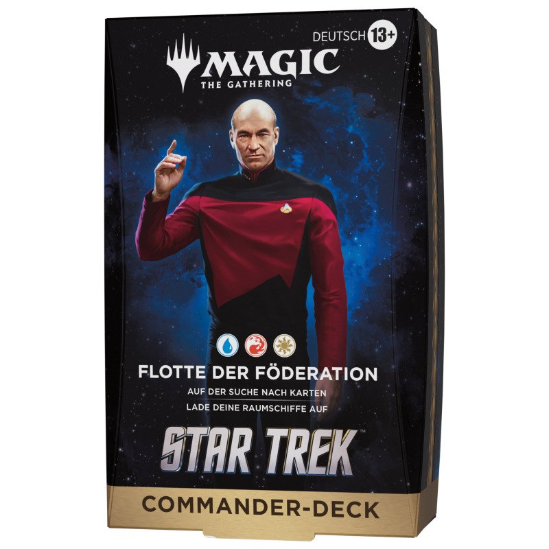 Preorder - Magic TCG Star Trek Commander Deck Display (4 Decks) - EN