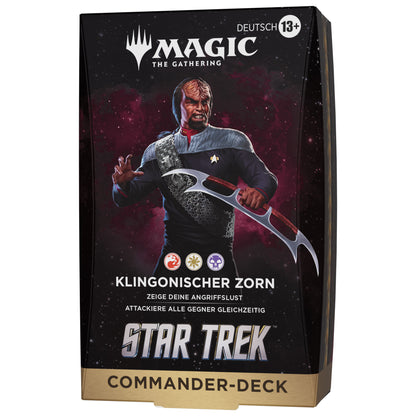 Preorder - Magic TCG Star Trek Commander Deck Display (4 Decks) - EN