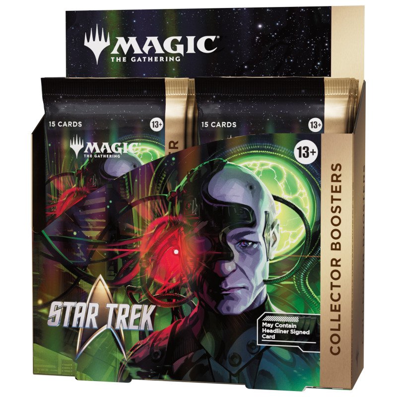 Preorder - Magic TCG Star Trek Collector Booster Display (12 Boosters) - EN