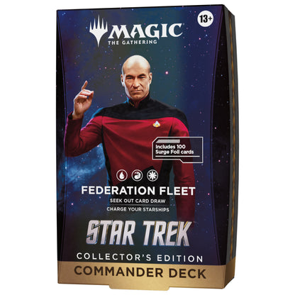 Preorder - Magic TCG Star Trek Collector Commander Deck Display (4 Decks) - EN