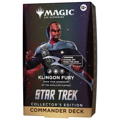Preorder - Magic TCG Star Trek Collector Commander Deck Display (4 Decks) - EN