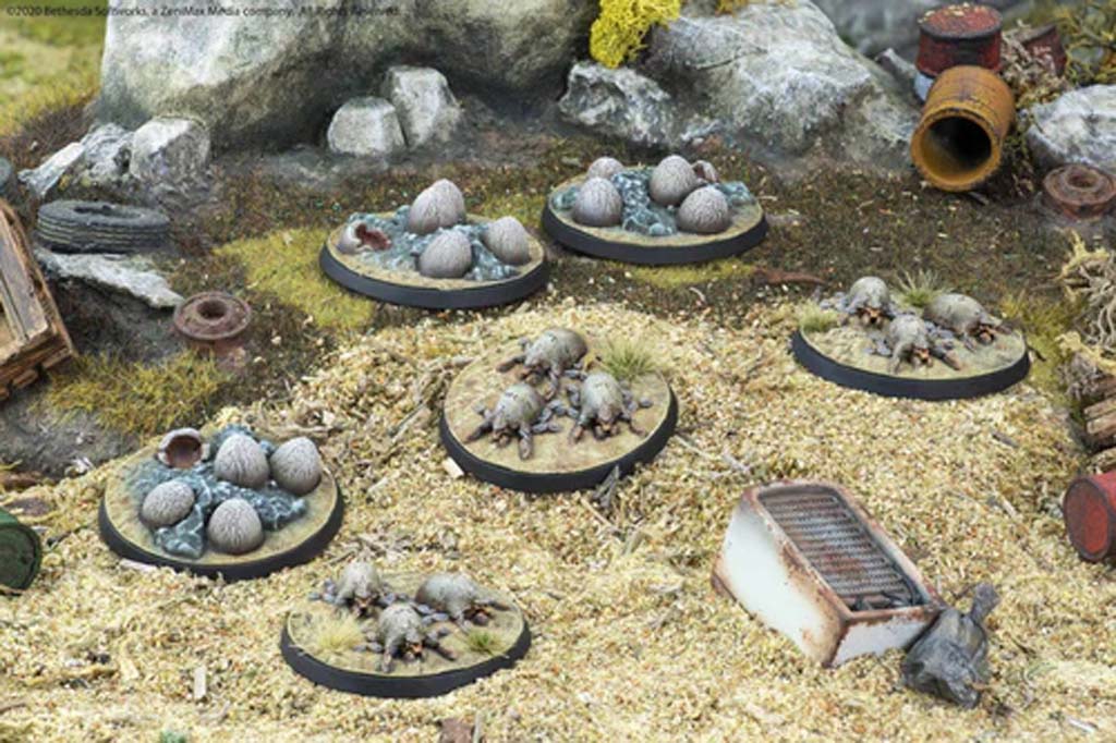 FALLOUT CREATURES MIRELURK HATCHLINGS AND EGGS