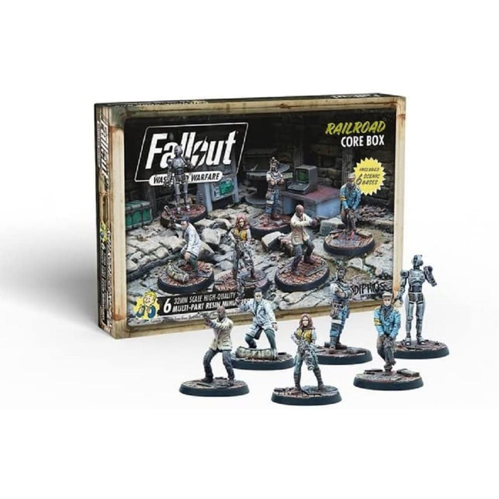 EBFD FALLOUT: WASTELAND WARFARE - RAILROAD: CORE BOX - EN