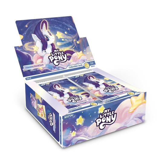 Preorder - My Little Pony-Friendship Eternal Cards-Rainbow Edition-002B-Foil-Display TCG