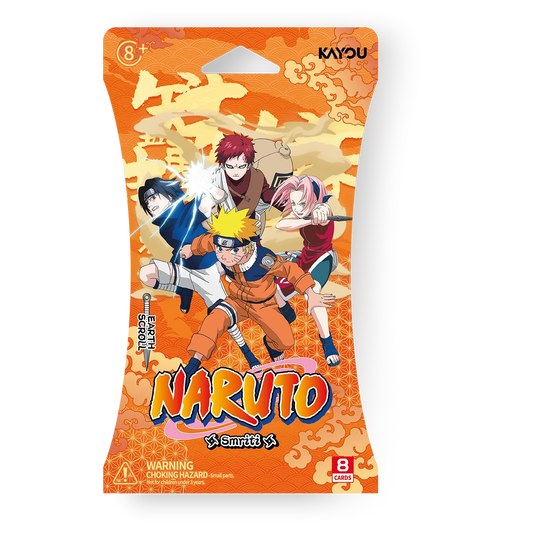 Preorder - NARUTO-Smriti Collectible Cards-Earth Scroll-001A-Blister-Display TCG
