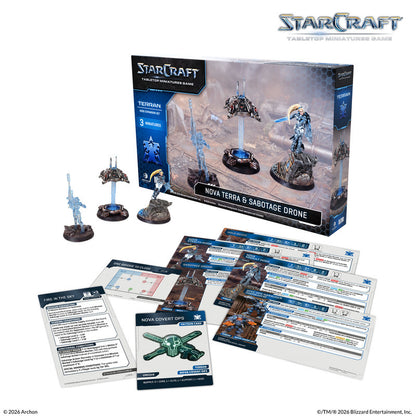 Preorder - Starcraft TMG: Terran Hero Expansion Set: Nova Terra