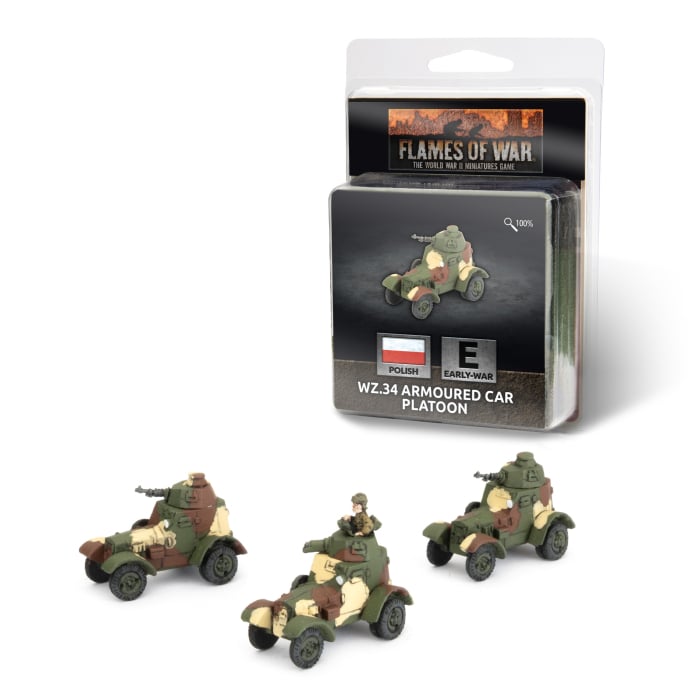 Wz.34 Armoured Car Platoon