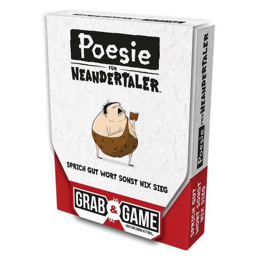 Preorder - Poesie für Neandertaler: Grab & Game