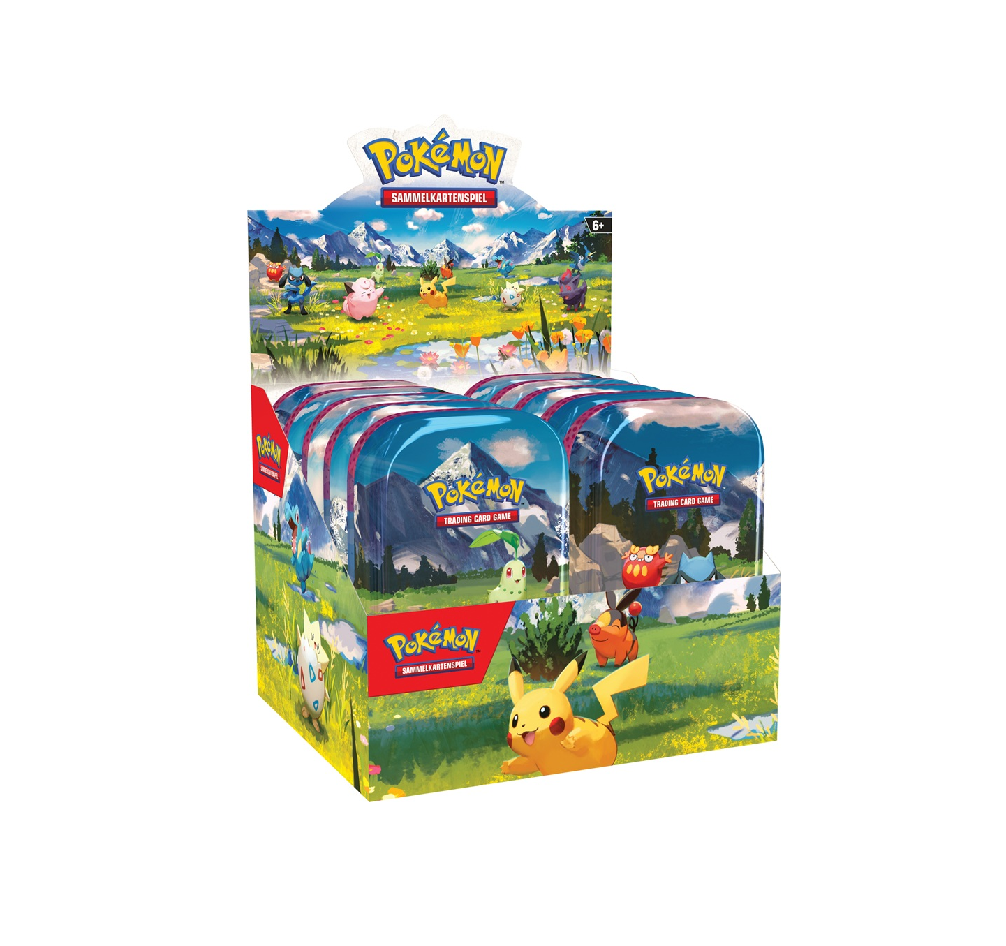 Preorder - Pokémon Cards ME2.5 Erhabene Helden Mini-Tin DE - 1 Stück