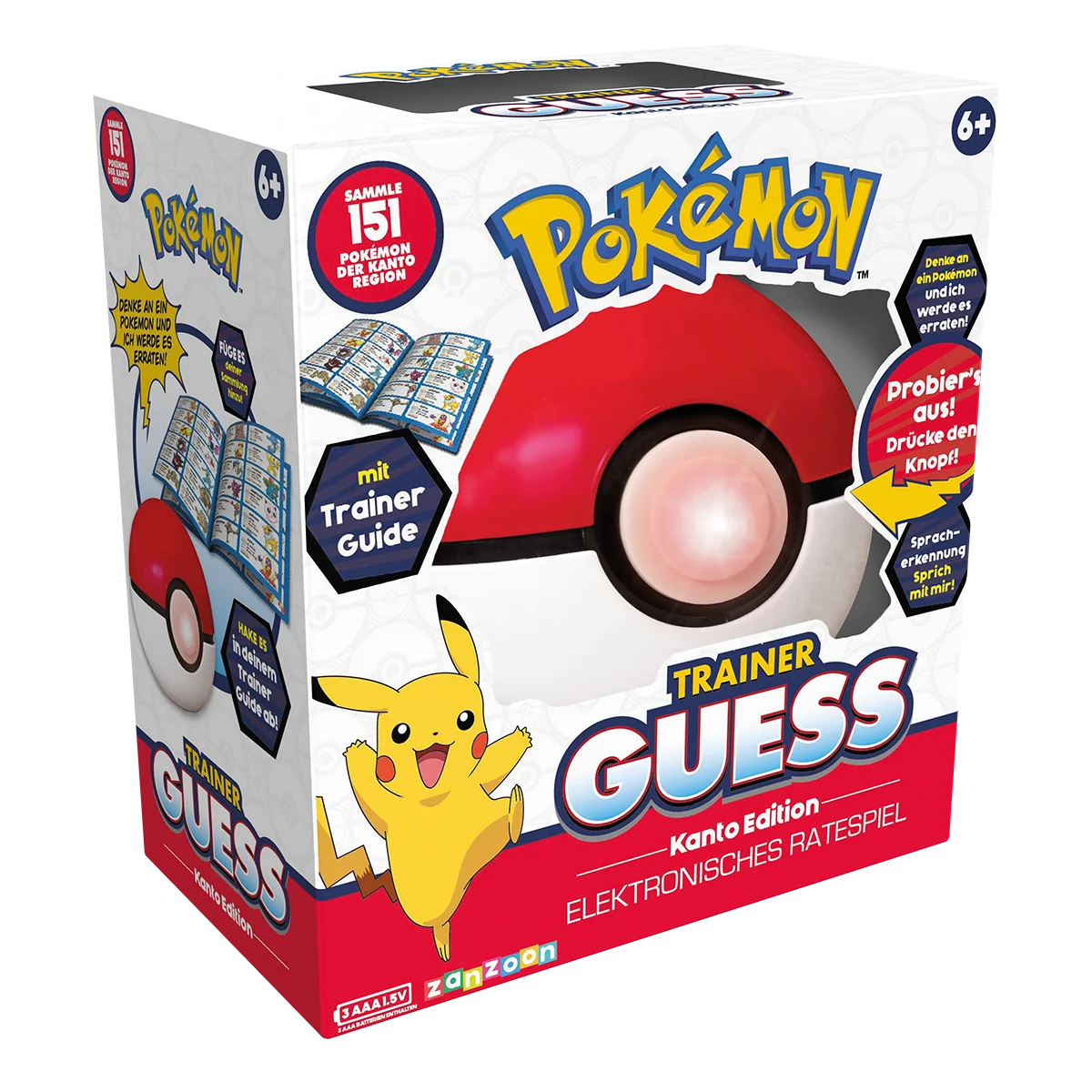 Preorder - Pokémon: Trainer Guess – Kanto Edition