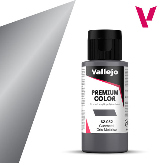 Vallejo Premium: Gunmetal (Polyu.) (60ml)