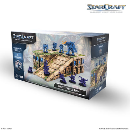Preorder - Archon Studio - Starcraft TMG: Terrain Expansion Set: Lost Temple Ramp
