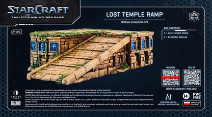 Preorder - Archon Studio - Starcraft TMG: Terrain Expansion Set: Lost Temple Ramp