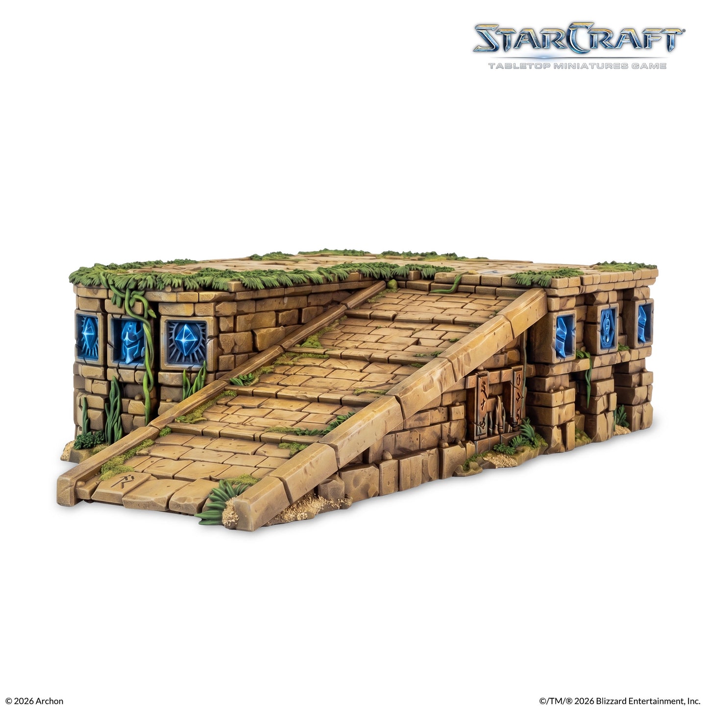 Preorder - Archon Studio - Starcraft TMG: Terrain Expansion Set: Lost Temple Ramp