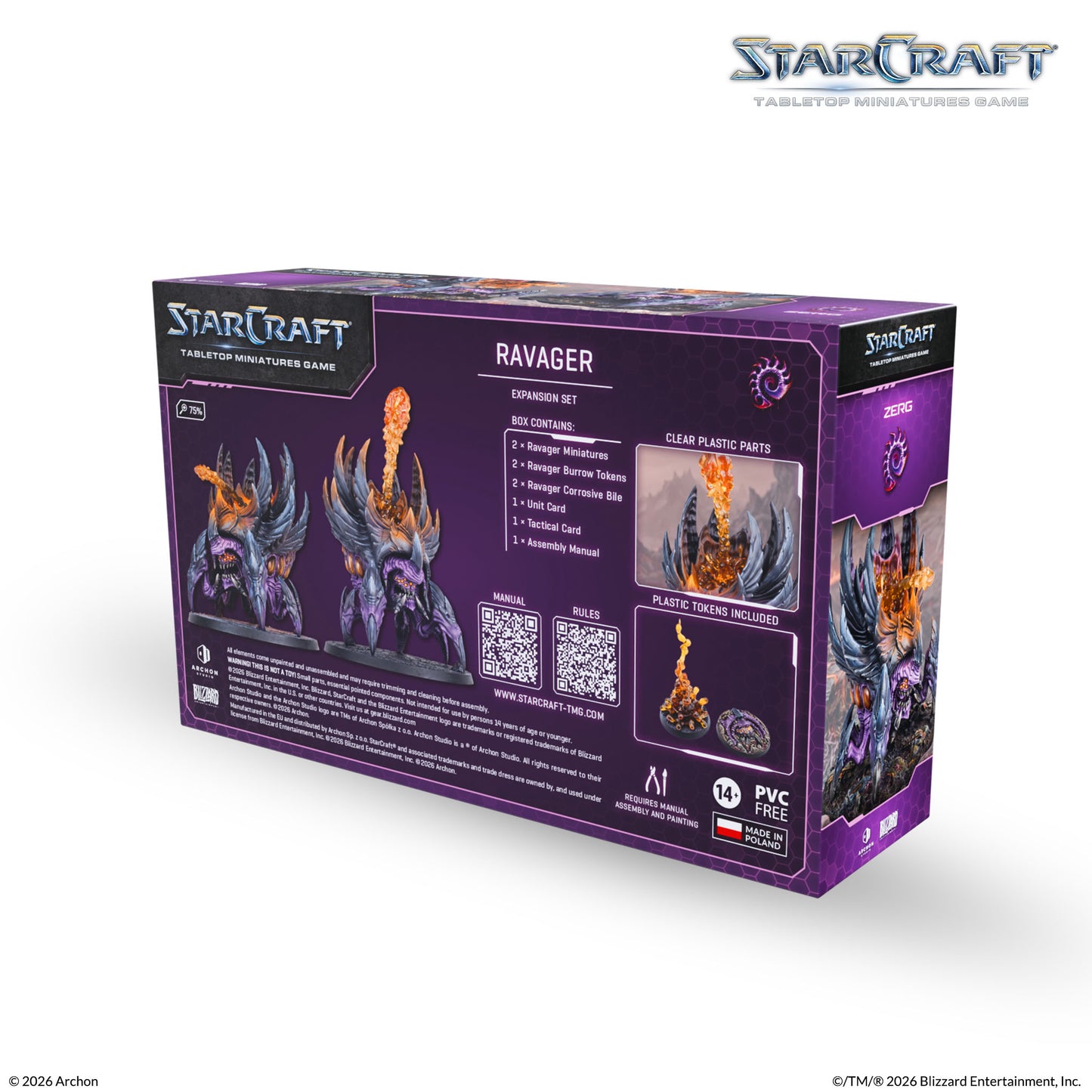 Preorder - Archon Studio - Starcraft TMG: Zerg Expansion Set: Ravager