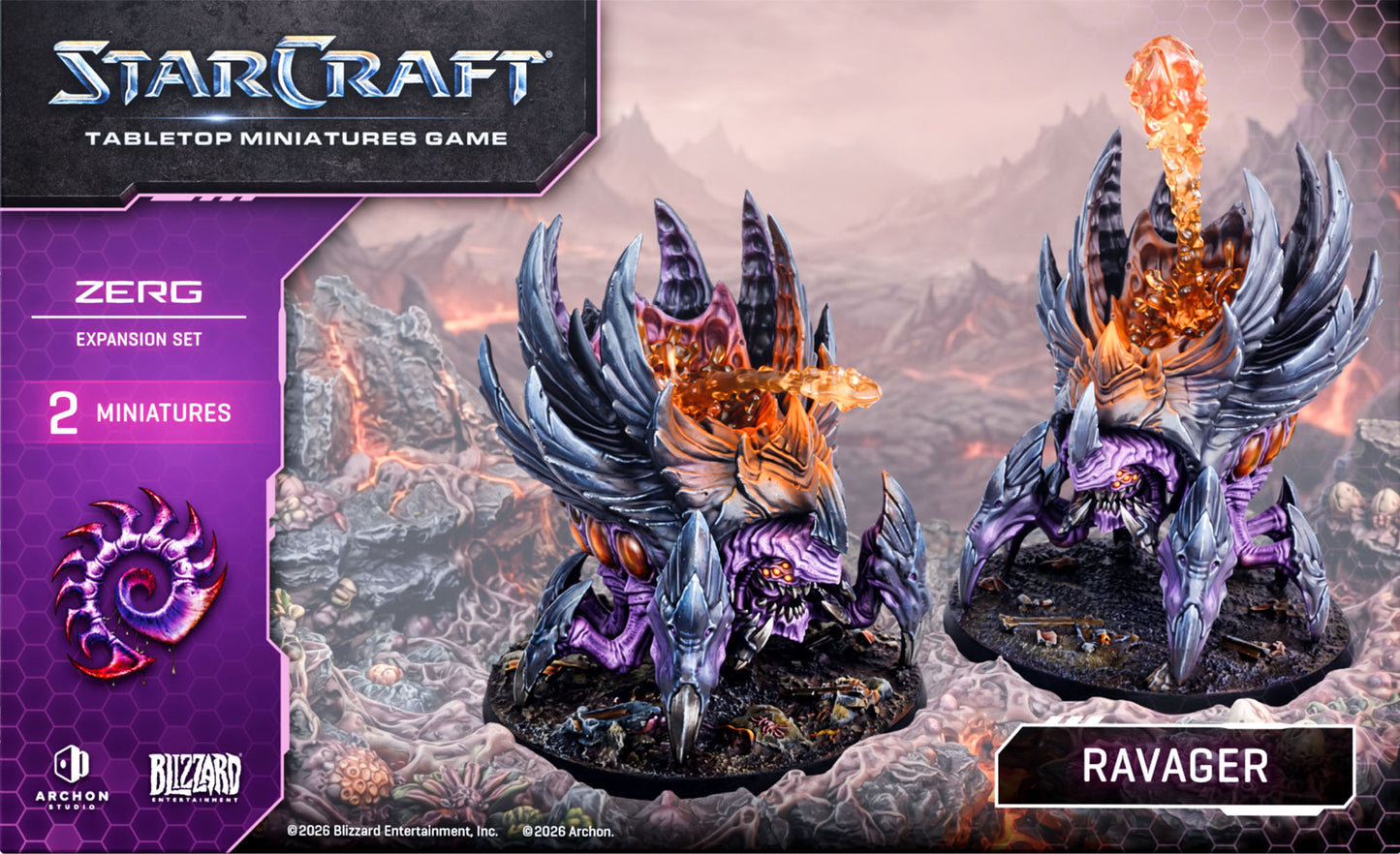 Preorder - Archon Studio - Starcraft TMG: Zerg Expansion Set: Ravager