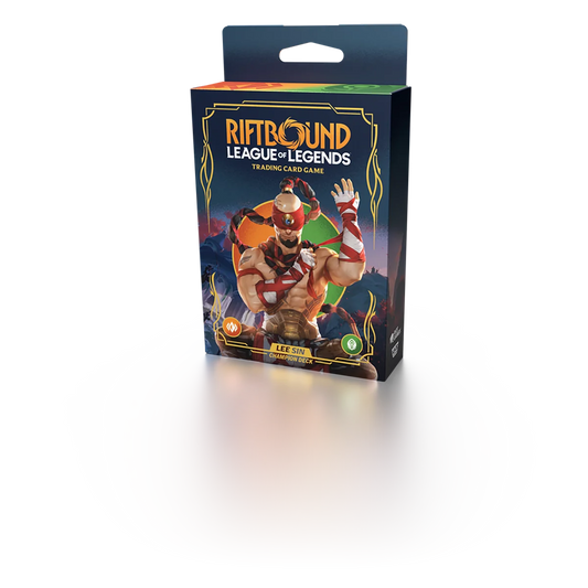 Preorder - Riftbound League of Legends - Set One Origins Champion Deck - Lee Sin