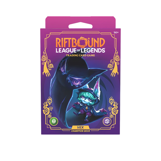 Preorder - Riftbound League of Legends - Unleashed Champion Deck VEX