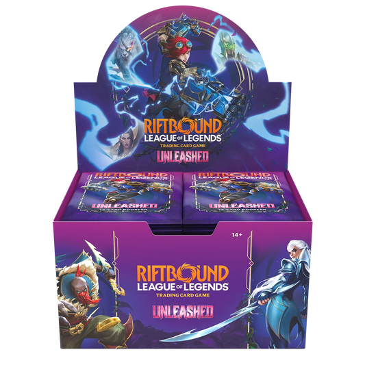 Preorder - Riftbound League of Legends - Unleashed Display (24 packs)