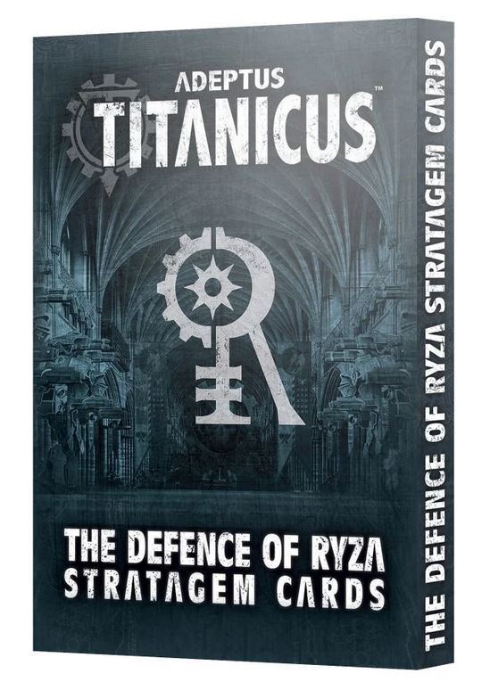Adeptus Titanicus: The Defence of Ryza Stratagem Cards (Englisch)