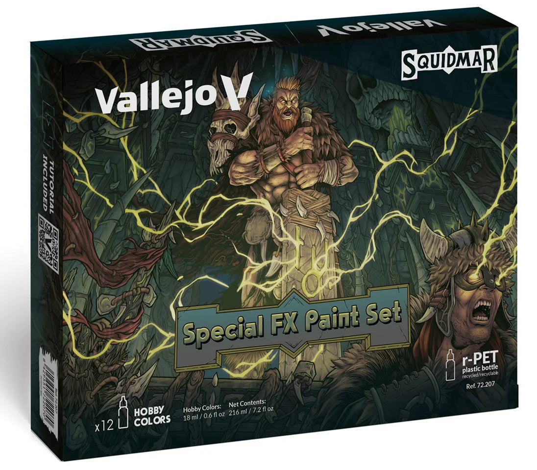Squidmar x Vallejo - Special FX Paint Set