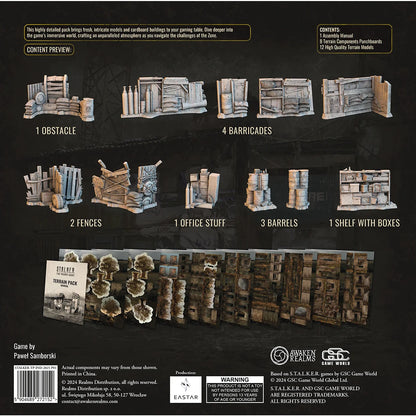 Preorder - STALKER: The Board Game – Terrain Model Pack