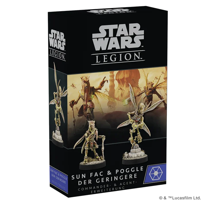 Star Wars: Legion – Sun Fac & Poggle der Geringere
