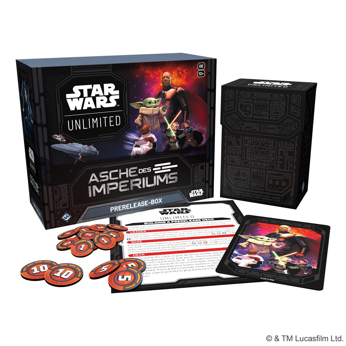 Preorder - Star Wars: Unlimited – Asche des Imperiums (Prerelease-Box)