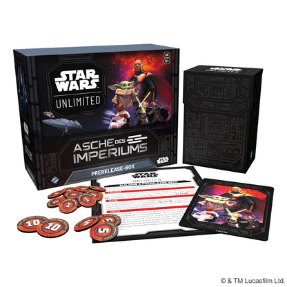 Preorder - Star Wars: Unlimited – Asche des Imperiums (Prerelease-Box)