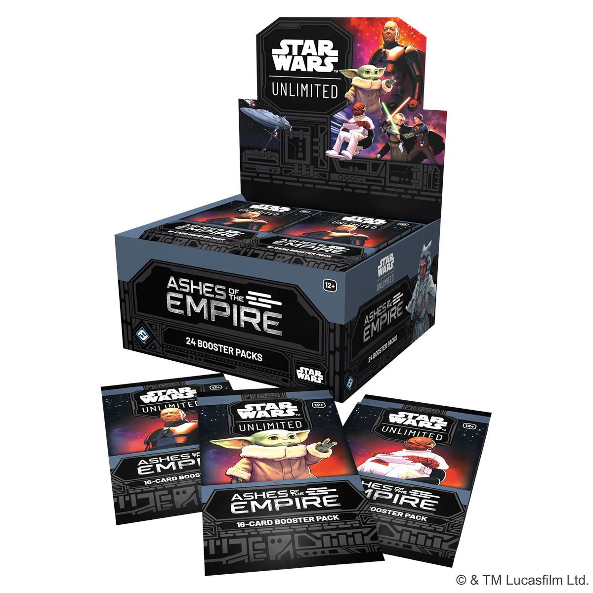 Preorder - Star Wars: Unlimited – Ashes of the Empire (Booster-Display)