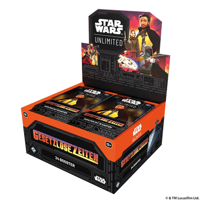 Star Wars: Unlimited – Gesetzlose Zeiten (Booster-Display)