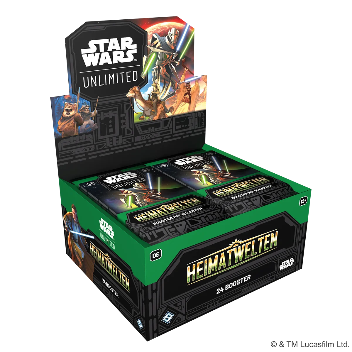 Preorder - Star Wars: Unlimited – Heimatwelten (Booster-Display)